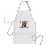 I Love Baboons Apron