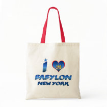 I love Babylon, New York Canvas Bags