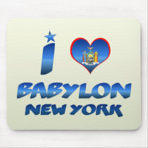 I love Babylon, New York Mouse Pad