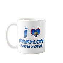 I love Babylon, New York Mug