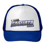 I Love BACHATA music hats