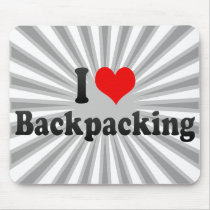 I love Backpacking Mouse Pad