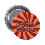 I love bacon Button