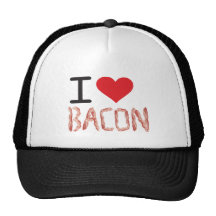I Love Bacon Hats