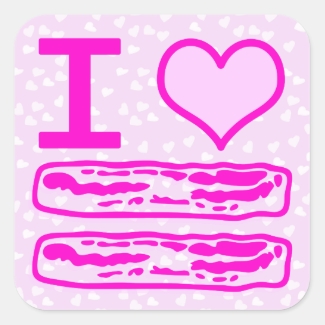I Love Bacon in Pink!