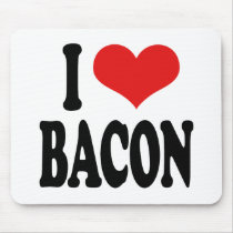 I Love Bacon Mouse Mats