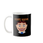 I LOVE BACON COFFEE MUGS