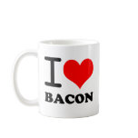 I love bacon mug