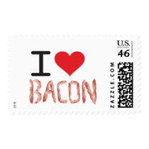I Love Bacon postage by dlapparel I Love Bacon postage