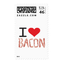 I Love Bacon postage by dlapparel I Love Bacon postage