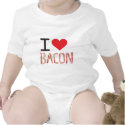 I Love Bacon t-shirts by dlapparel I Love Bacon t-shirts