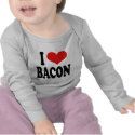 I Love Bacon t-shirts by ilovethisshirt I Love Bacon t-shirts