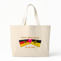 I Love Baden-Wuerttemberg ist mir lieb Canvas Bag