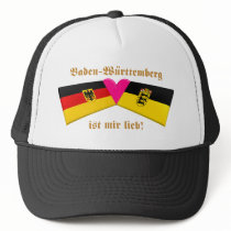 I Love Baden-Wuerttemberg ist mir lieb Mesh Hats