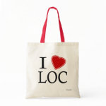 I Love tote bags