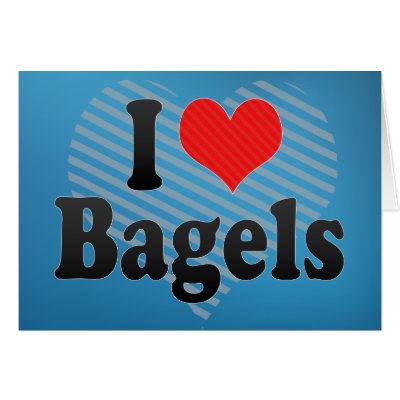 heart bagel