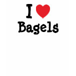 I love Bagels heart T-Shirt