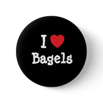 I love Bagels heart T-Shirt buttons by funnycustomtshirts I love Bagels heart T-Shirt buttons