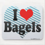 I Love Bagels Mousepad