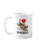 I Love Bagels mugs