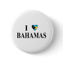 I Love Bahamas Pin