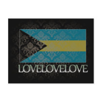 I love Bahamas Cool Postcards