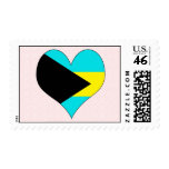 I Love Bahamas postage