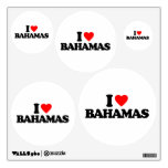 I LOVE BAHAMAS ROOM DECAL