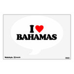 I LOVE BAHAMAS WALL GRAPHICS