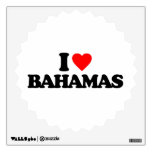 I LOVE BAHAMAS WALL GRAPHICS