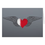 I Love Bahrain -wings Cards