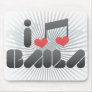 I Love Baila Mouse Pad