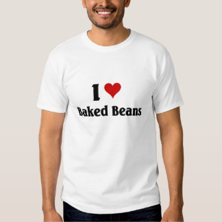 i love beans t shirt