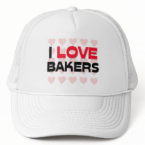 I LOVE BAKERS hats