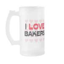 I LOVE BAKERS mugs