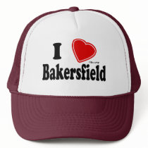 I Love Bakersfield Mesh Hat