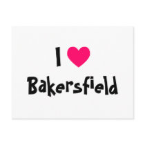 I Love Bakersfield Post Cards