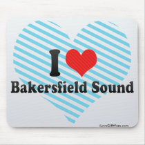 I Love Bakersfield Sound Mousepad