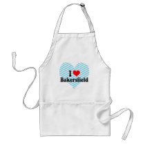 I Love Bakersfield, United States Aprons