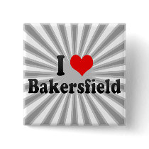 I Love Bakersfield, United States Pins