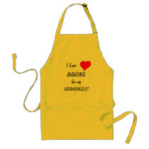 I Love Baking! - apron by Horseshoes3 I Love Baking! - apron