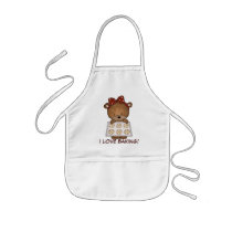 I Love Baking apron