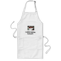 I LOVE Baking Cakes!!!! aprons by Satin77 I LOVE Baking Cakes!!!! aprons