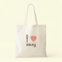 I love Baking Eco Shopping Bag bags