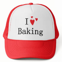 I Love Baking Mesh Hat
