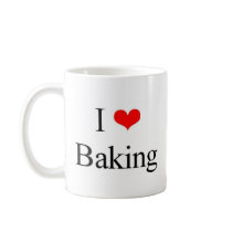 I Love Baking Mug