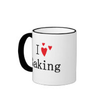 I Love Baking Mug