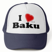 I Love Baku Hats