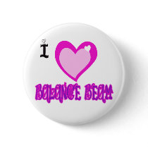 I LOVE Balance Beam Pin