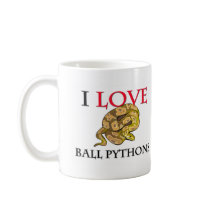 I Love Ball Pythons mugs by tshirtshirts I Love Ball Pythons mugs
